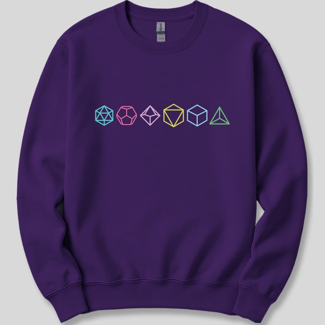 Row of Dice Sweatshirt