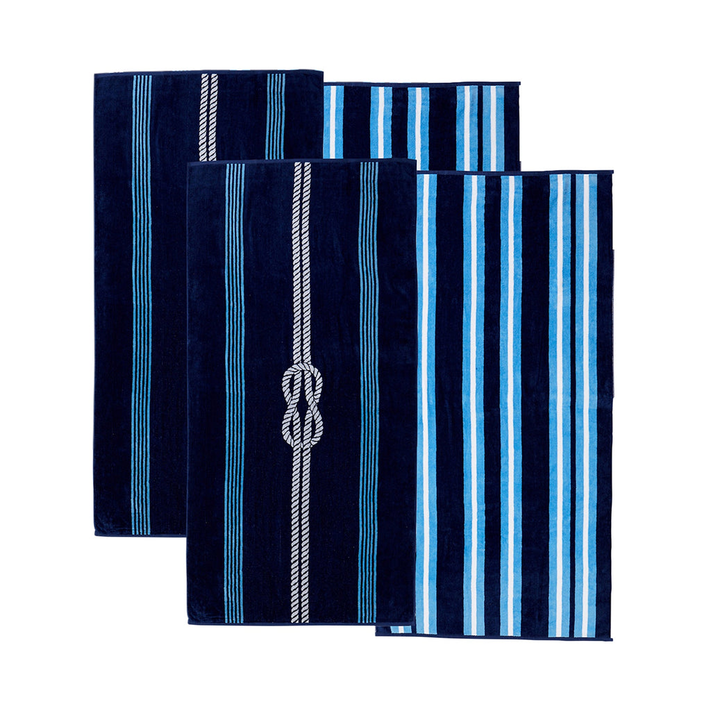 Cotton Velour Beach Towel - Maui Collection