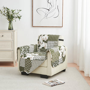Patchwork - Olive / Brown