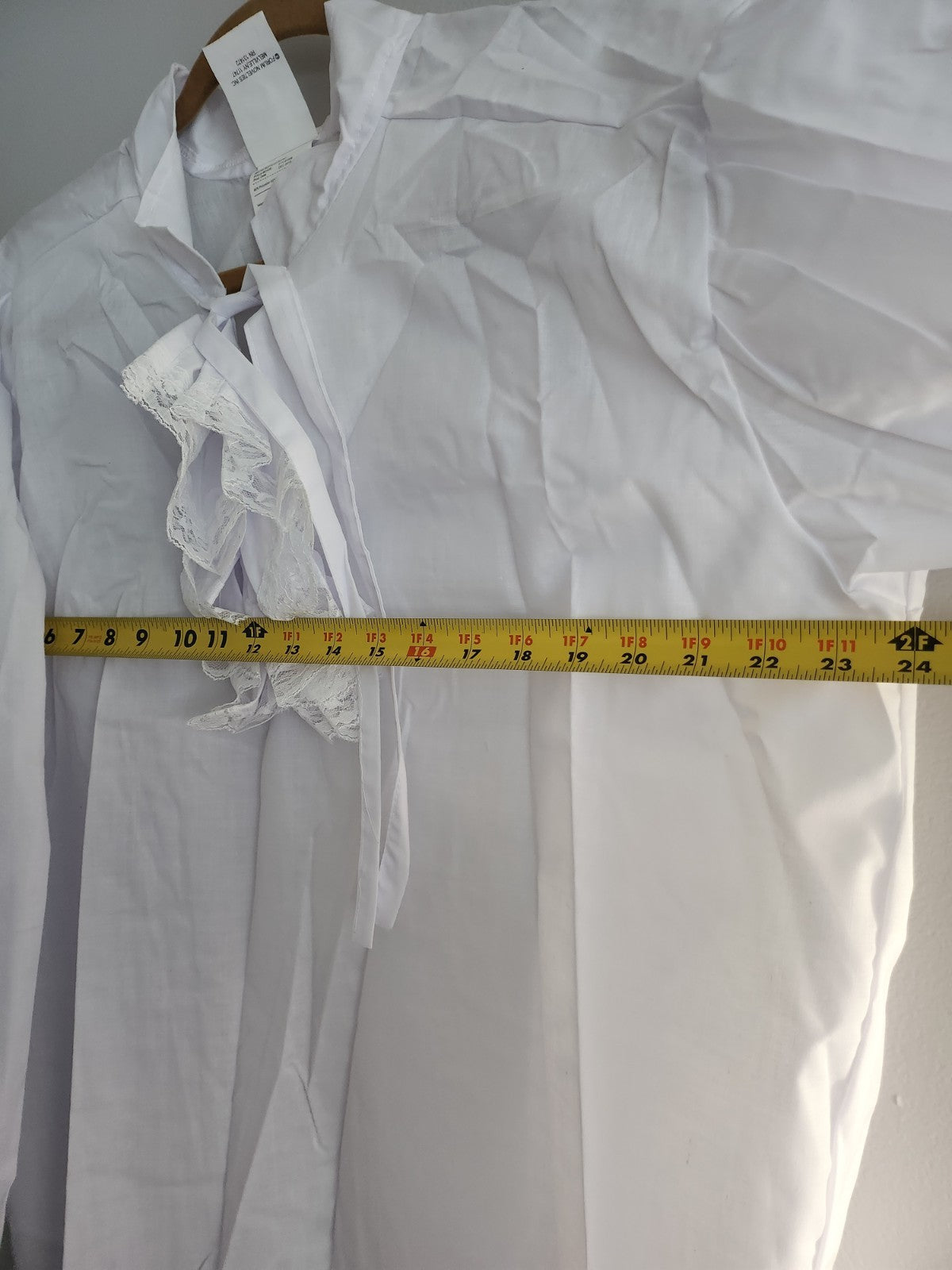 Forum Novelties Men's Vampire Pirate Shirt Chemise White One Size