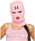 Pink Fashion Gangster Ski Mask Costume Accessory