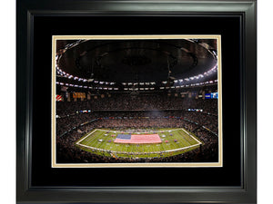 Framed Caesars Superdome New Orleans Saints 11"x14" Football Photo Professionally Matted