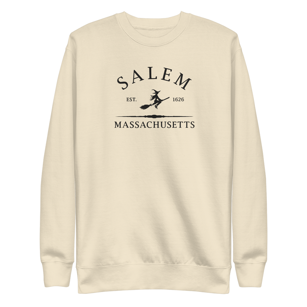 Salem Massachusetts Embroidered Sweatshirt