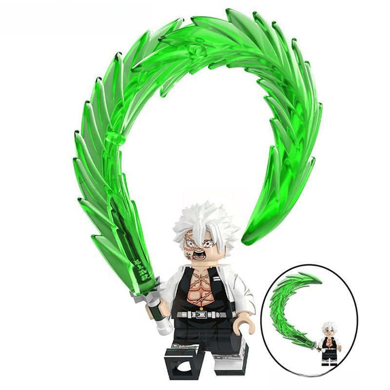 Sanemi Shinzugawa Demon Slayer Anime Minifigure Toy