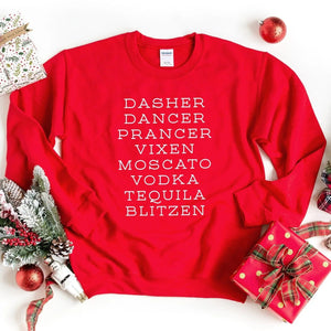 Santa Claus's Reindeer Sweatshirt