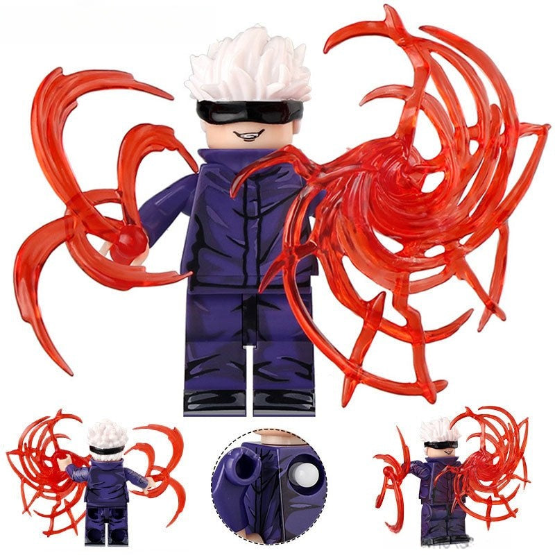 satoru Gojo Jujutsu kaisen Lego Anime Minifigures Custom Toys 2