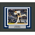 Framed Autographed/Signed Clarke Schmidt New York Yankees 8x10 Baseball Photo Beckett BAS COA