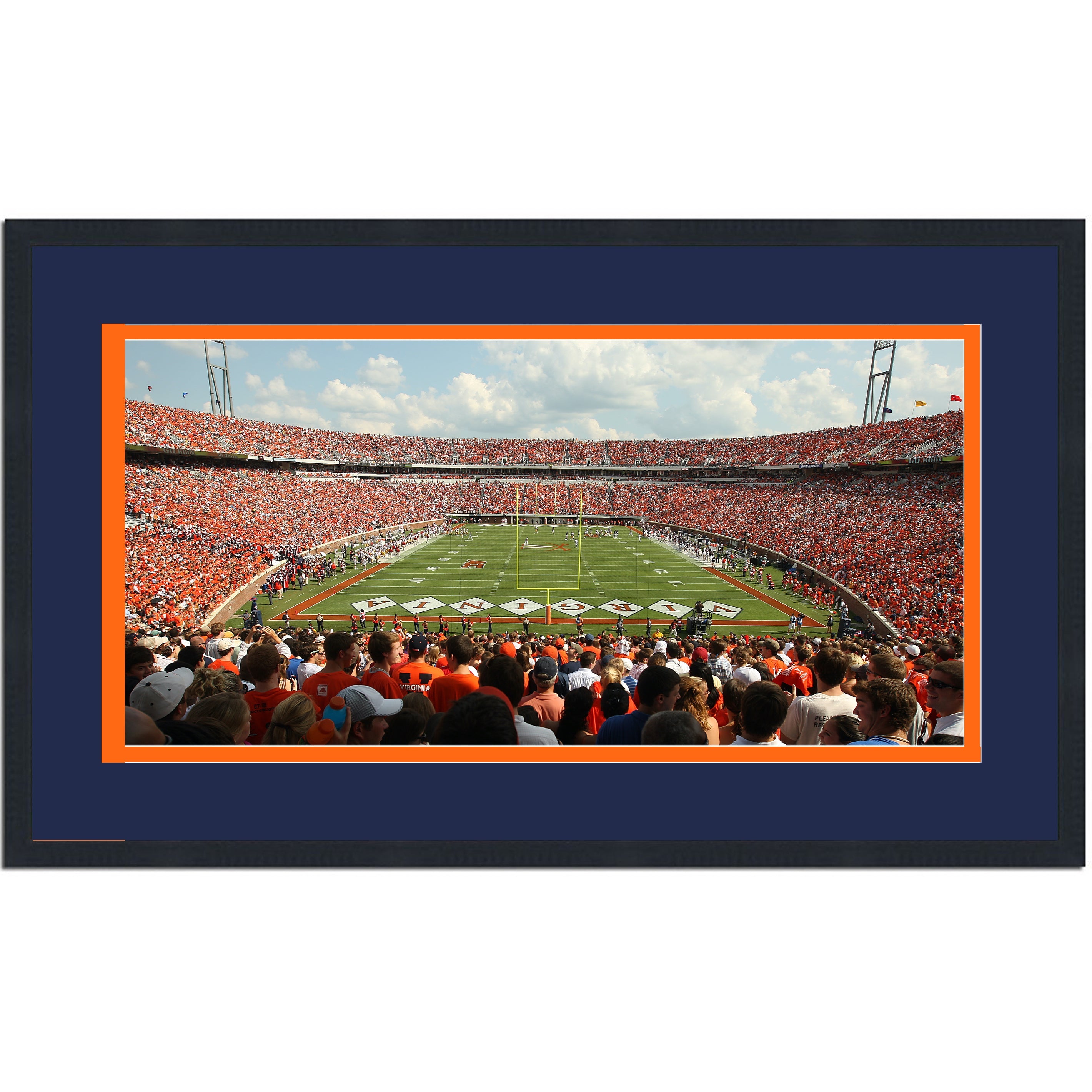 Framed Scott Stadium Virginia Cavaliers 16x24 NCAA Football Photo Professionally Matted