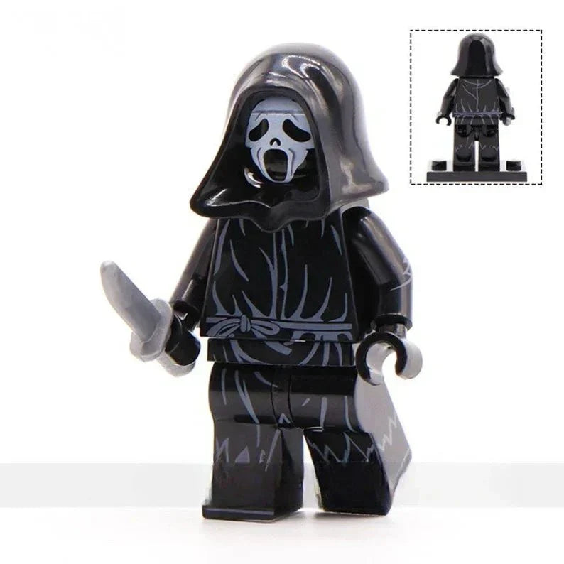 Scream Ghostface Minifigure Custom Horror Toys 1