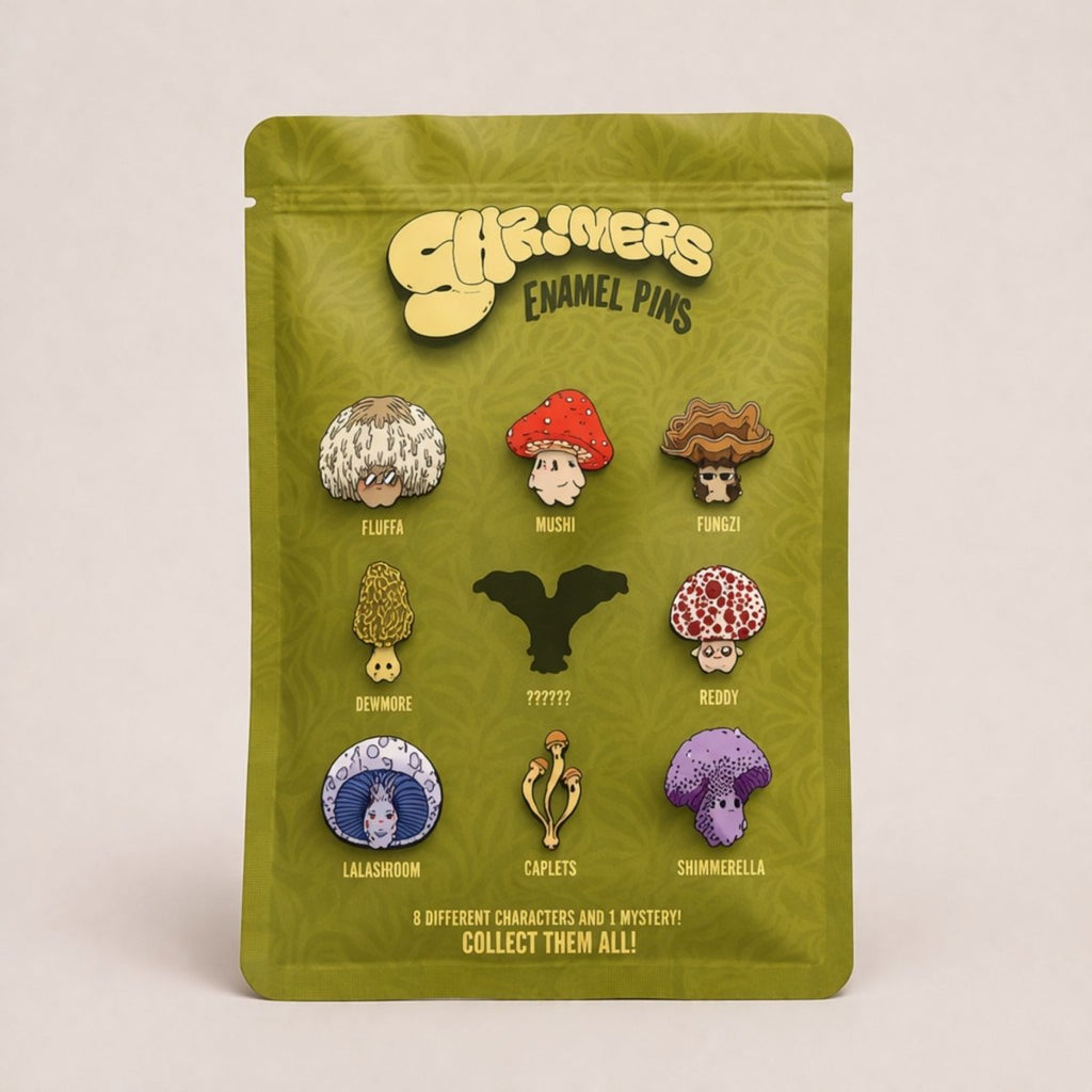 Shroomers Mushroom Enamel Pin Blind Bag