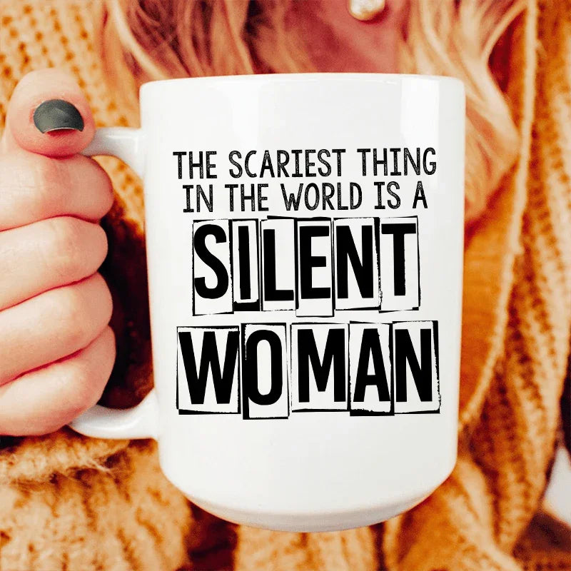 Silent Woman Ceramic Mug 15 oz