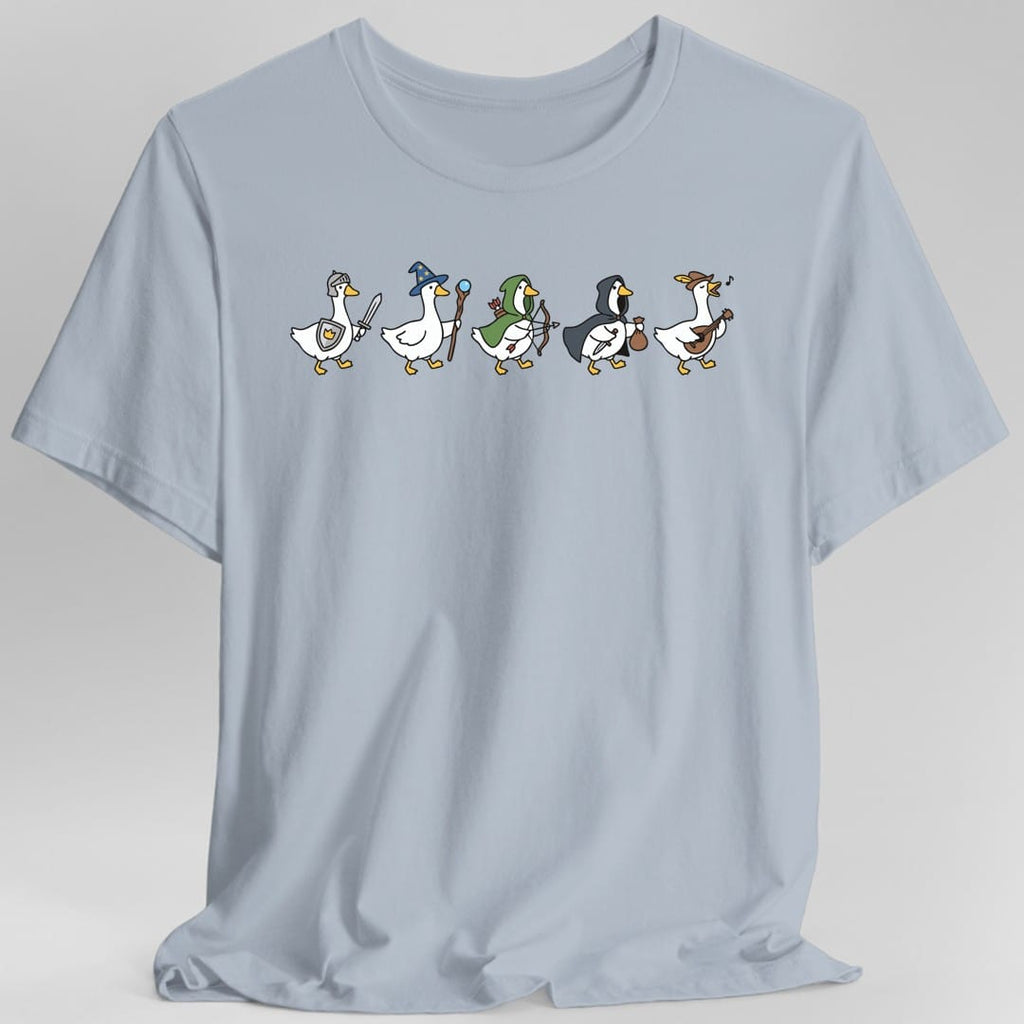 Silly Goose Adventurers Funny D&D T-Shirt