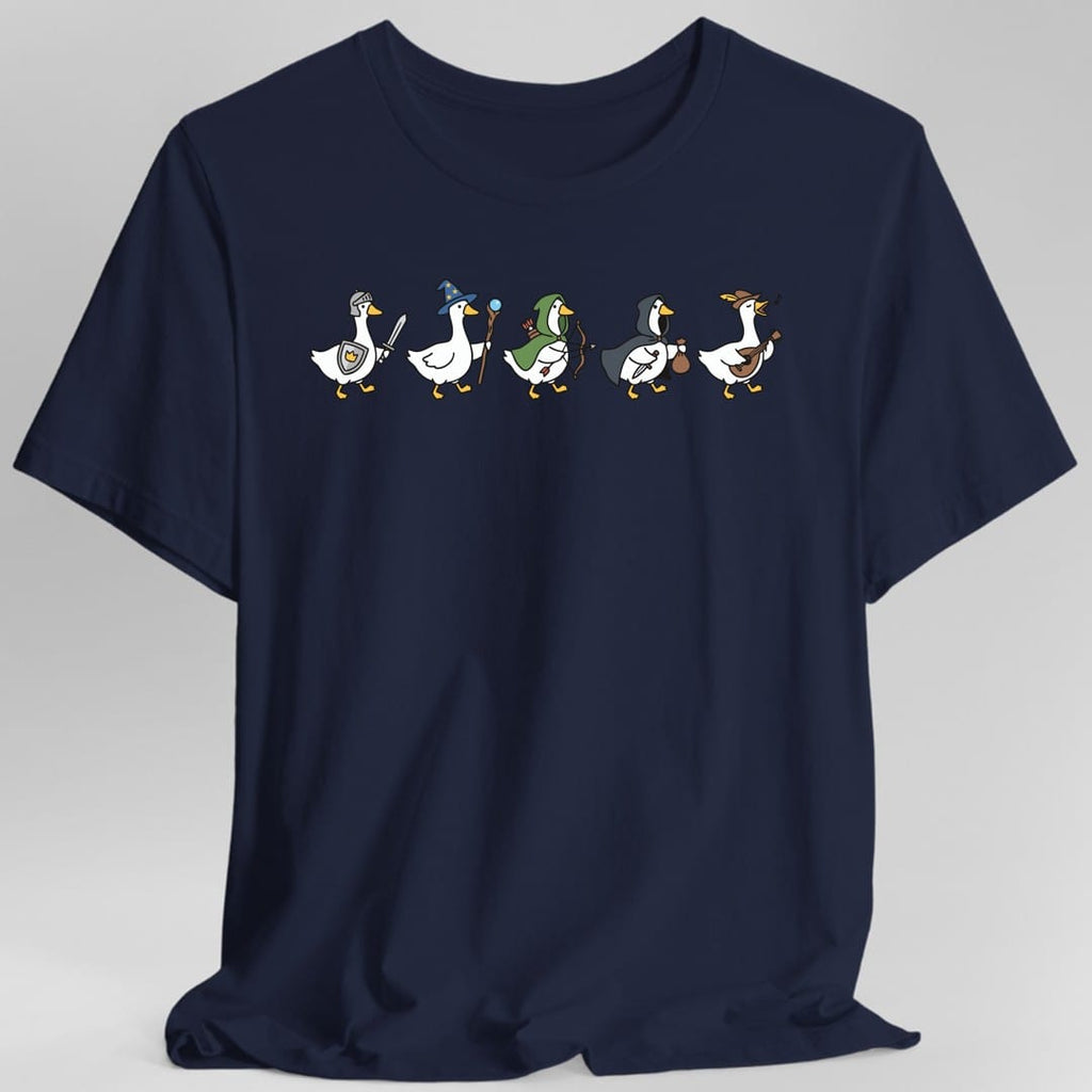 Silly Goose Adventurers Funny D&D T-Shirt