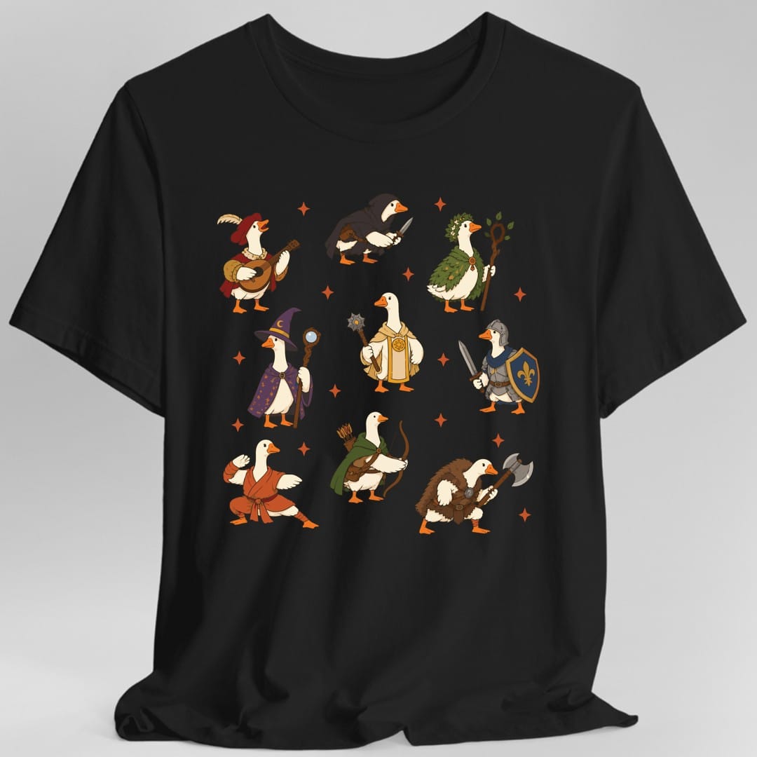 Silly Goose Adventuring Party T-Shirt
