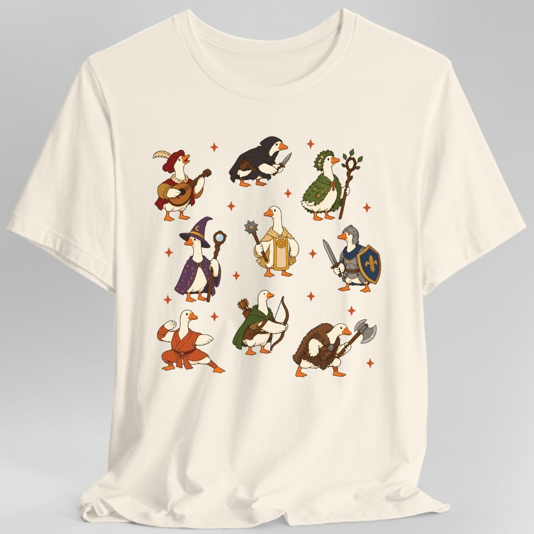 Silly Goose Adventuring Party T-Shirt