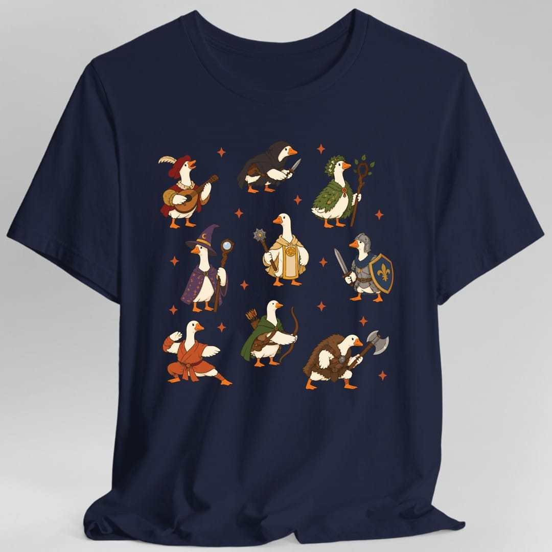 Silly Goose Adventuring Party T-Shirt