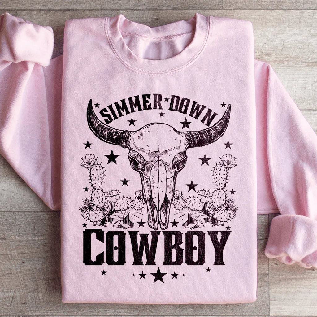 Simmer Down Cowboy Sweatshirt