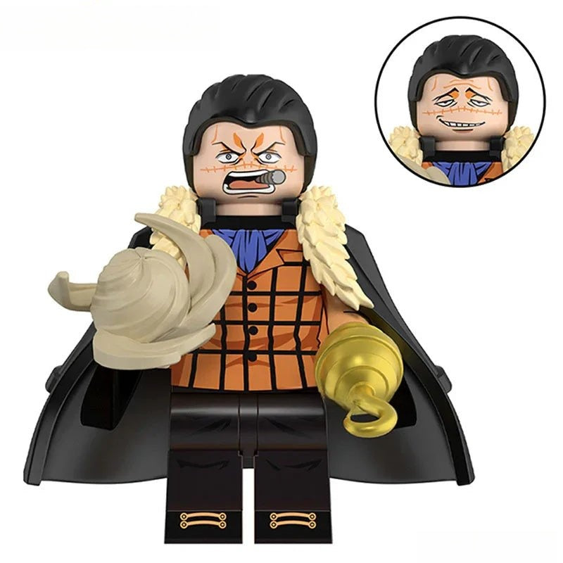 Sir Crocodile from ONE PIECE Anime Minifigures custom toys 2