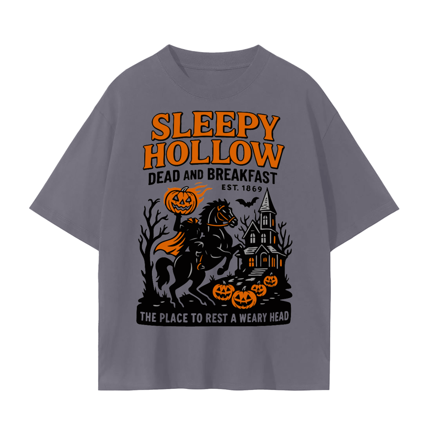 Sleepy Hollow Dead and Breakfast Comfy Tee