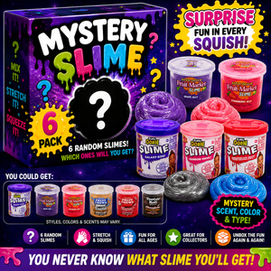 Pack of 6 Random Assortment Slimes