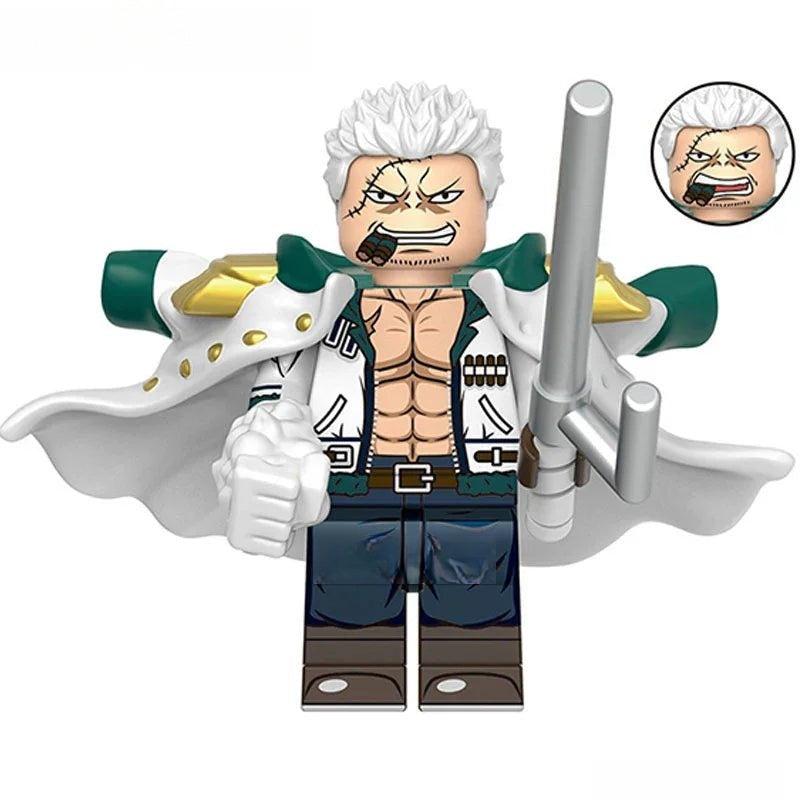 Smoker from ONE PIECE Anime Minifigure Toy