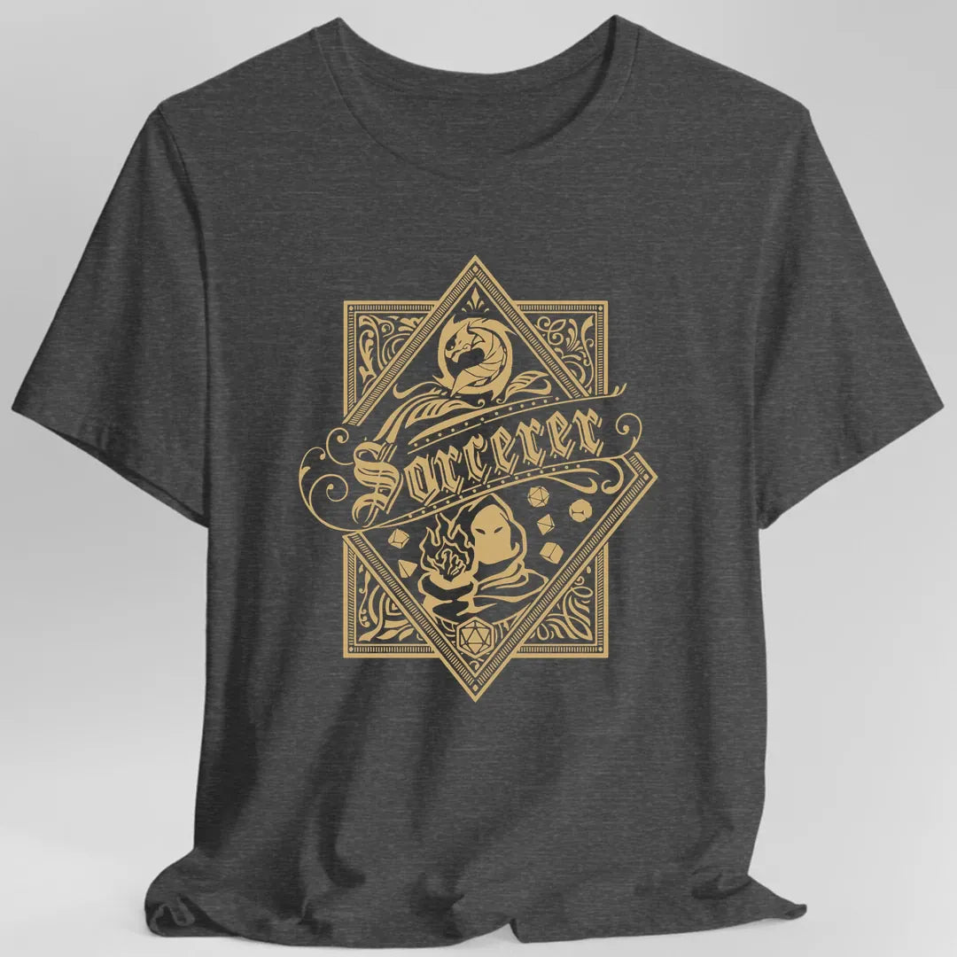 Sorcerer D&D Class Emblem T-shirt