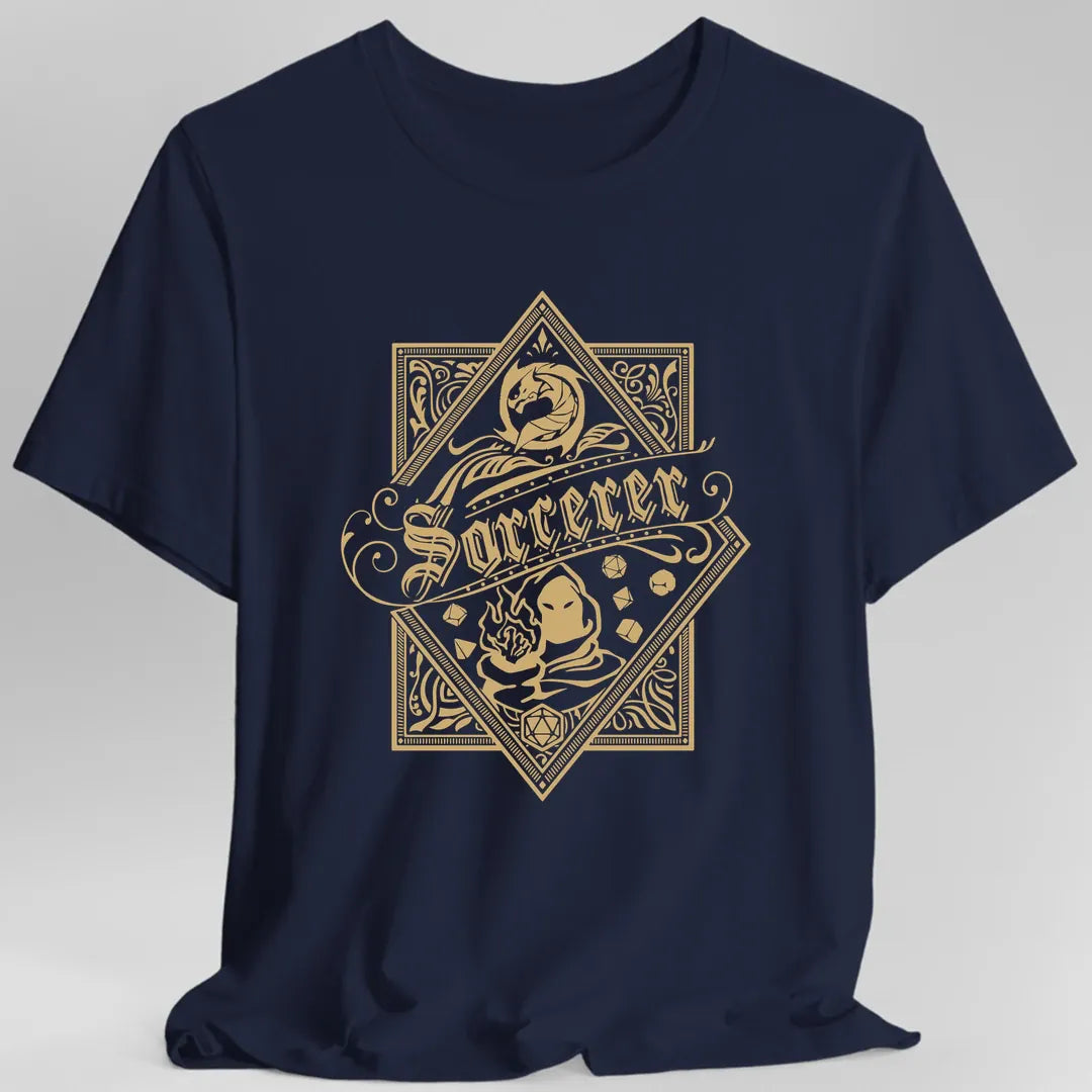 Sorcerer D&D Class Emblem T-shirt