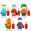 South Park LEGO Minifigures Set of 5 – Custom Cartoon Figures