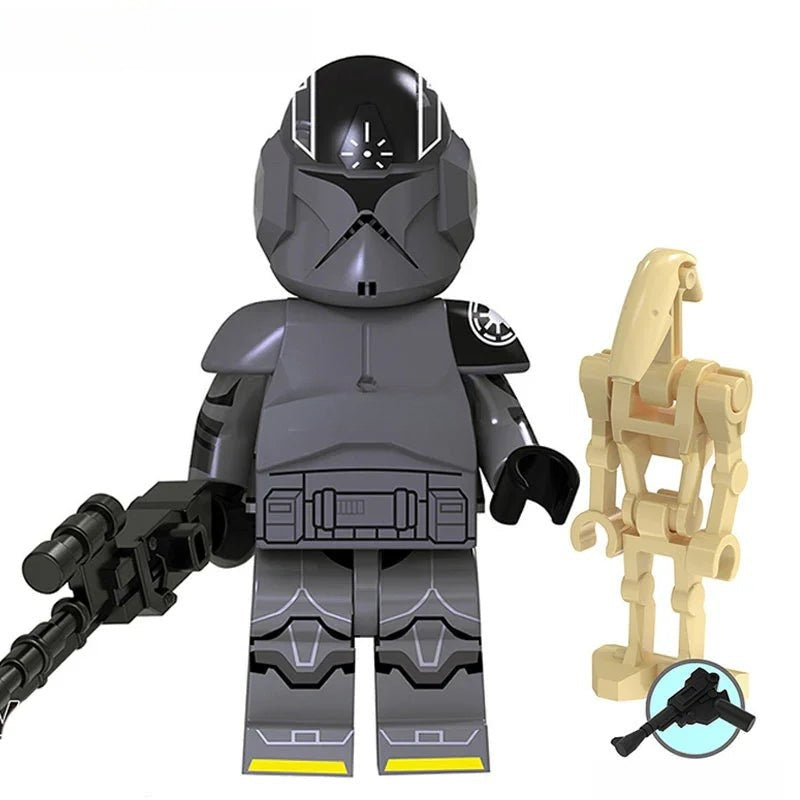 Spark Clone Trooper & Droid Star Wars Minifigure Toy