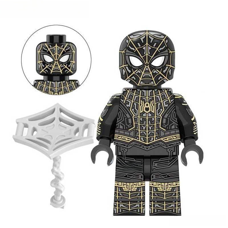 Spider-Man Black & Gold Spider Suit Marvel MCU Minifigures