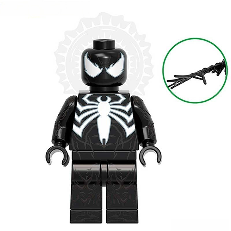 Spider-Man Black suit Symbiote Minifigure Toy 2