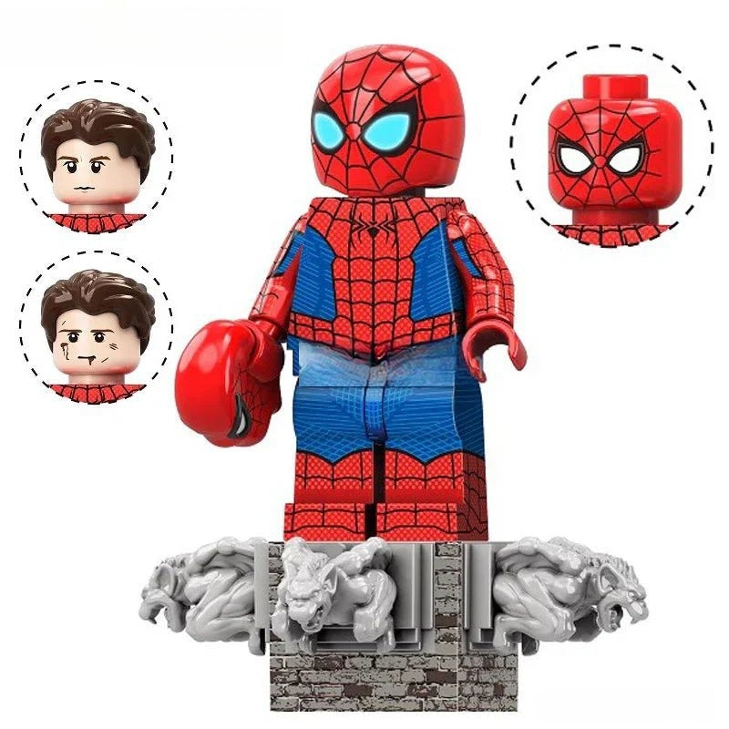 Spider-Man Spider-verse Lego Marvel Minifigures Custom Toys New1