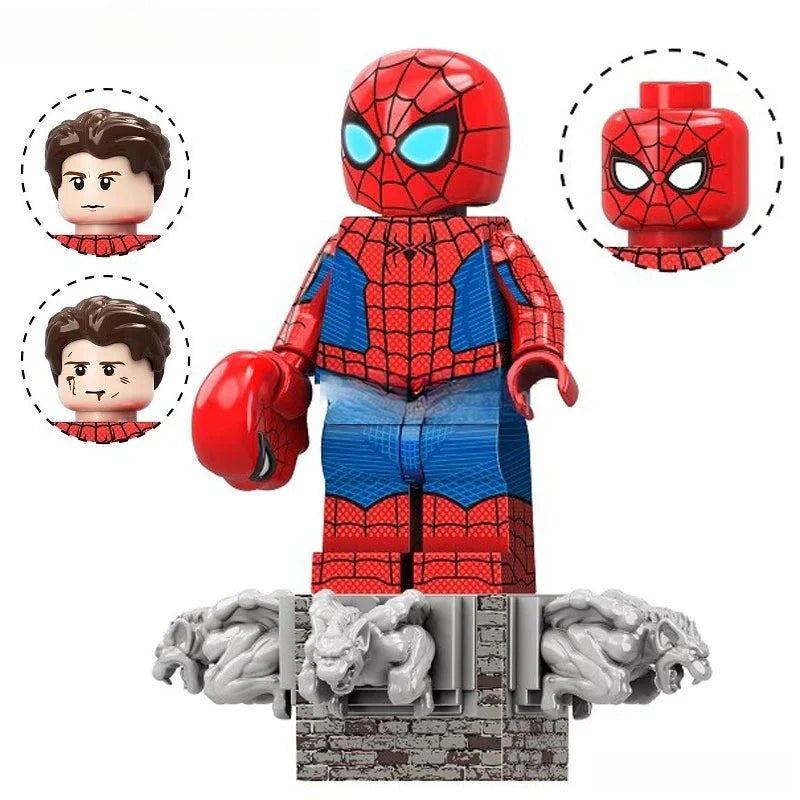 Spider-Man Spider-verse Lego Marvel Minifigures Custom Toys New1
