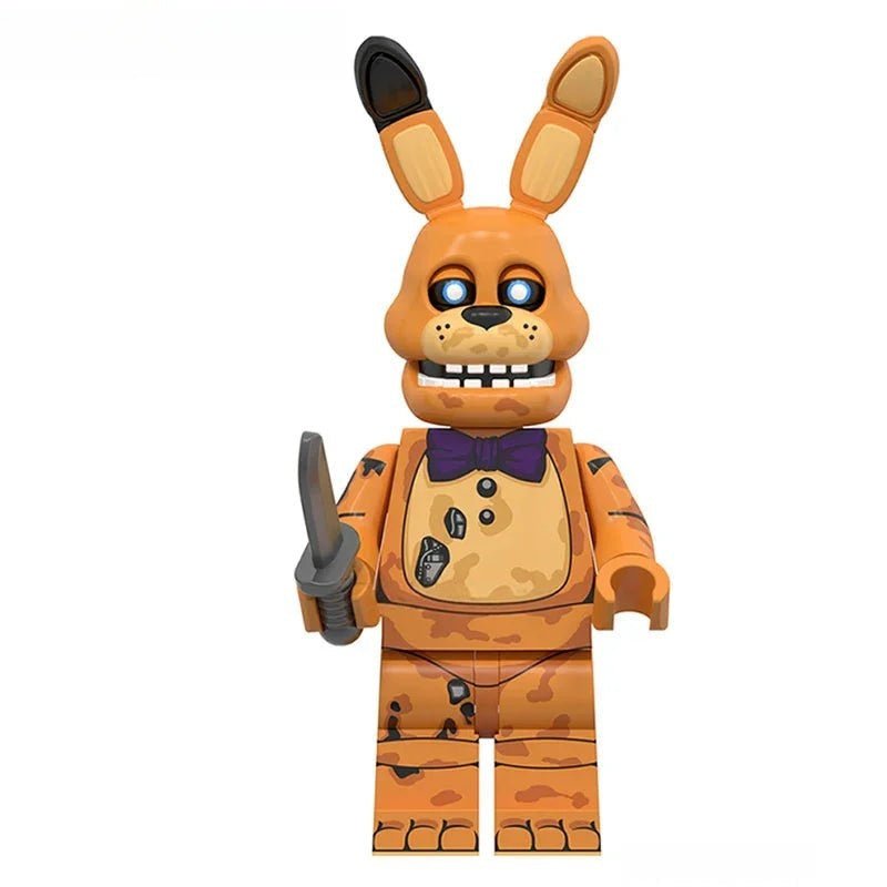 Spring Bonnie Five Nights At Freddys Movie Minifigure Toy