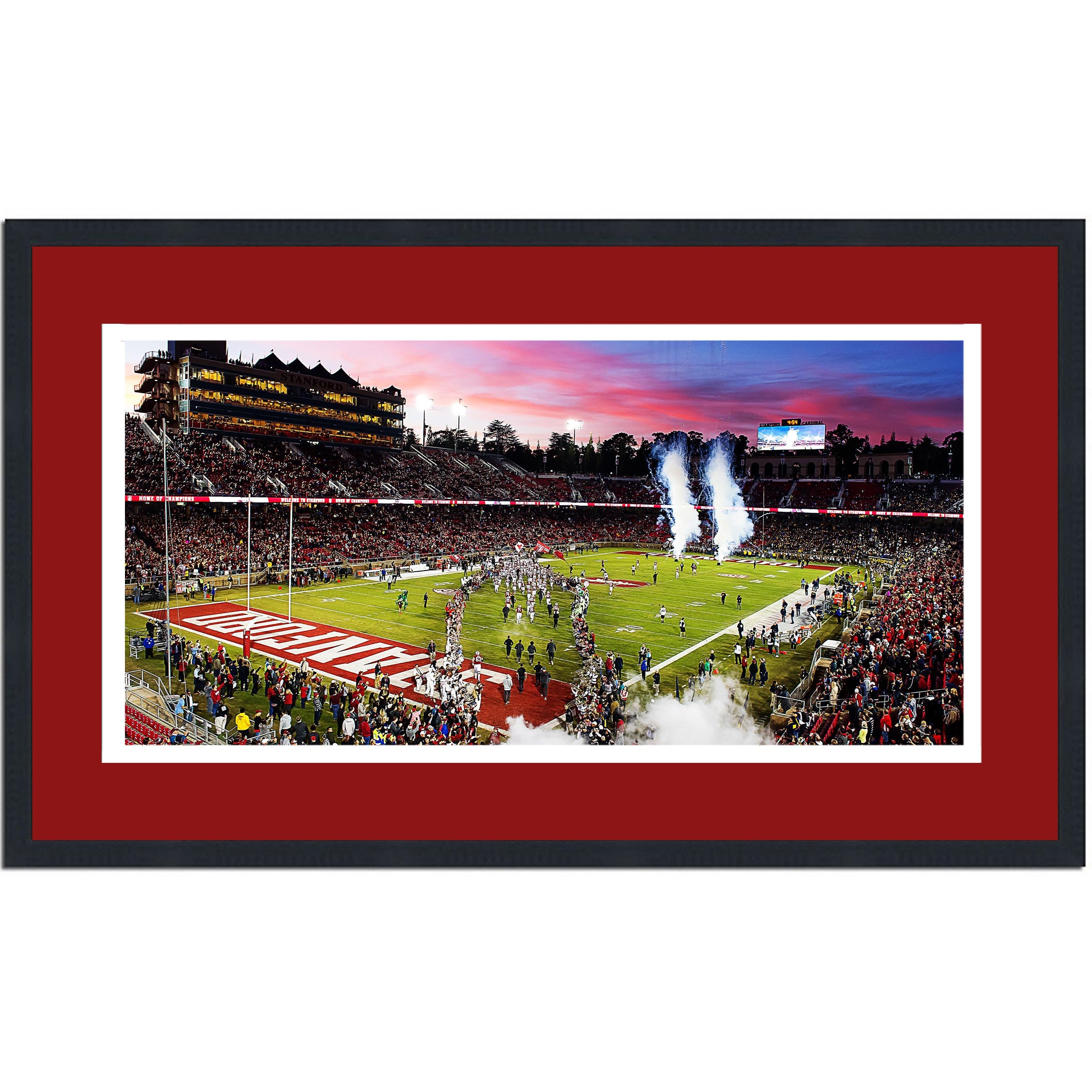 Framed Stanford Stadium Stanford Cardinal 16x24 NCAA Football Photo Professionally Matted