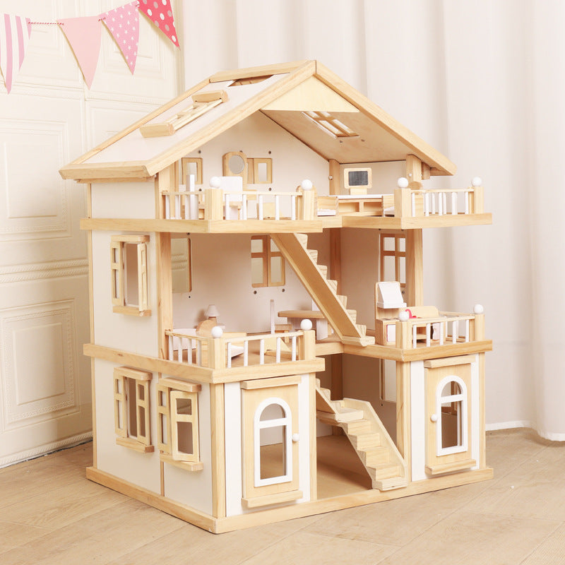 Storybook Wooden Dollhouse