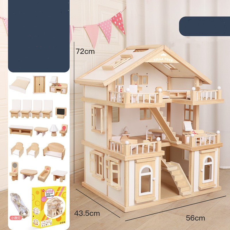 Storybook Wooden Dollhouse