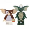 Stripe & Gizmo from Gremlins Mogwai Minifigure Toy