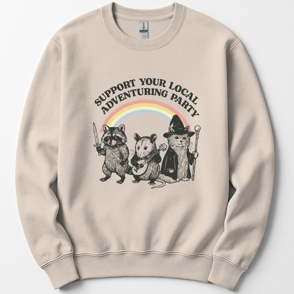 Support Your Local Adventuring Party Sweatshirt