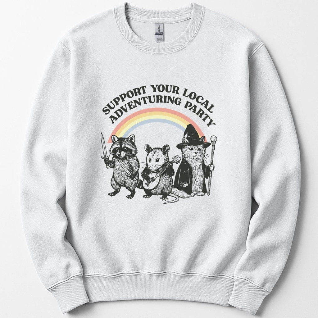 Support Your Local Adventuring Party Sweatshirt