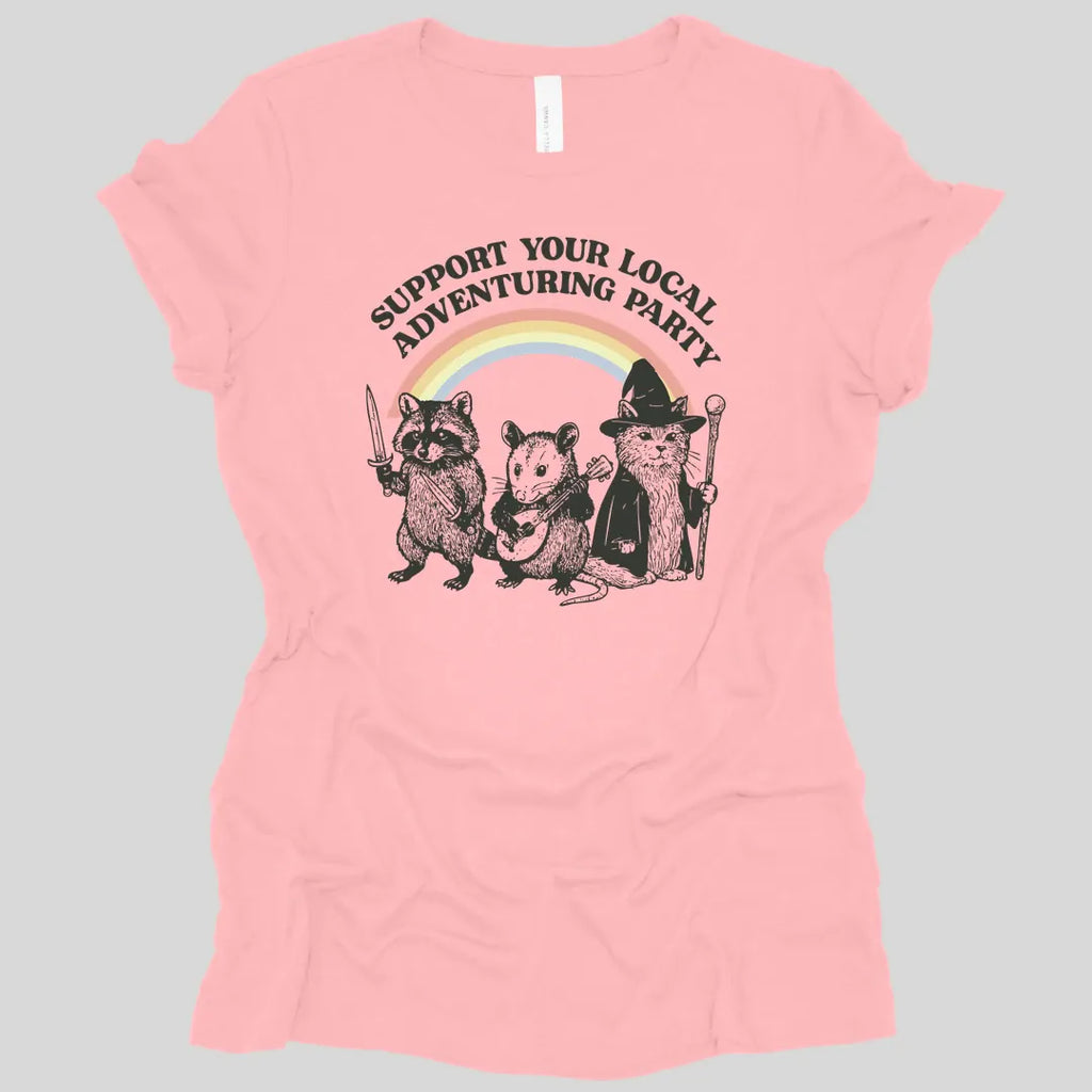 Support Your Local Adventuring Party Women's T-shirt