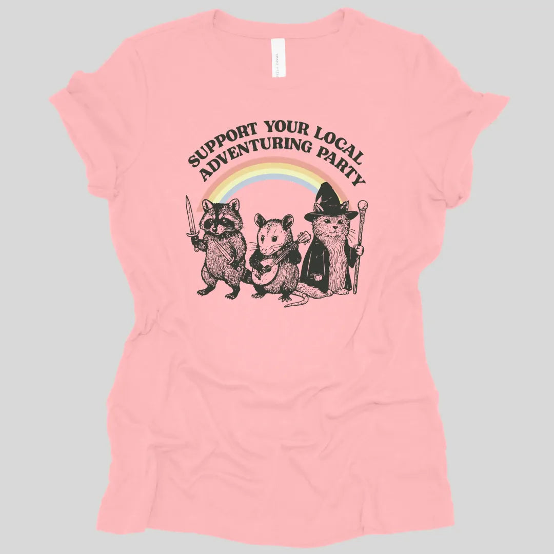 Support Your Local Adventuring Party Women's T-shirt