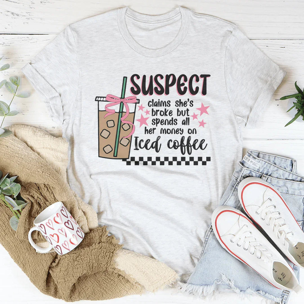 Suspect Claims She's Broke Tee