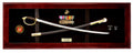USMC NCO Sword Display Case, Sword Display Frame.
