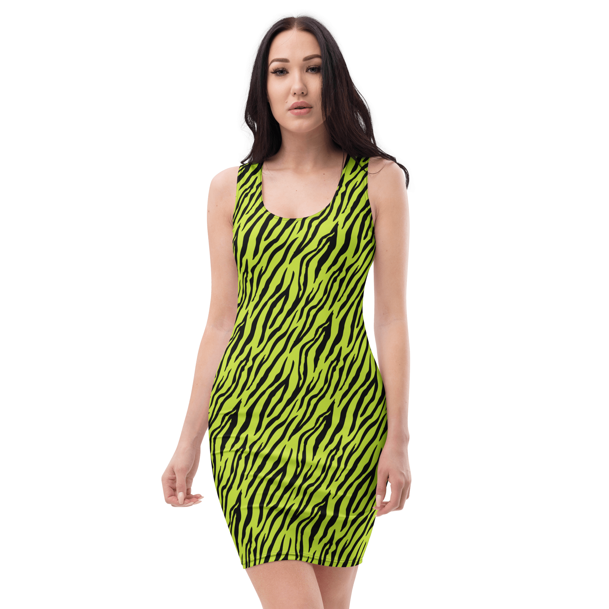 Tangy Tiger Bodycon Dress