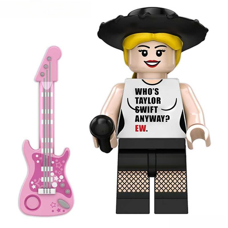 Taylor Swift Lego Minifigures Custom Music Toys Eras Tour set 3-7