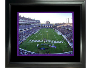 Framed Amon G. Carter Stadium TCU Horned Frogs 11"x14" NCAA Football Photo Professionally Matted