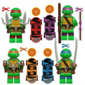 TMNT Mutant Mayhem Minifigure Set – 4-Piece