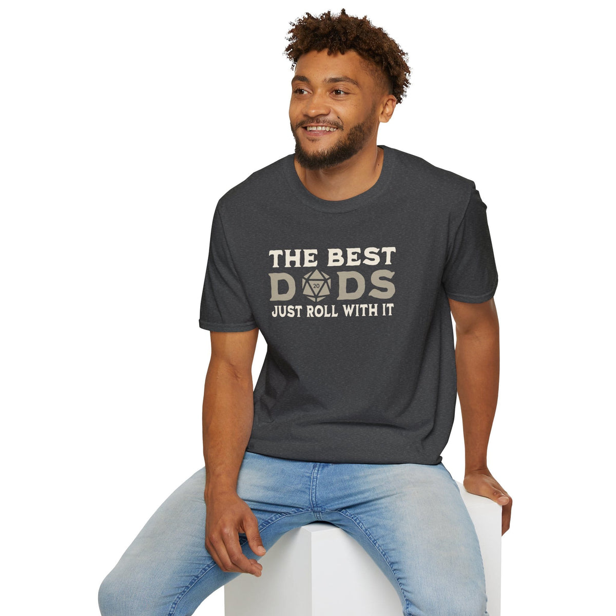 The Best Dads Just Roll With It D&D T-Shirt