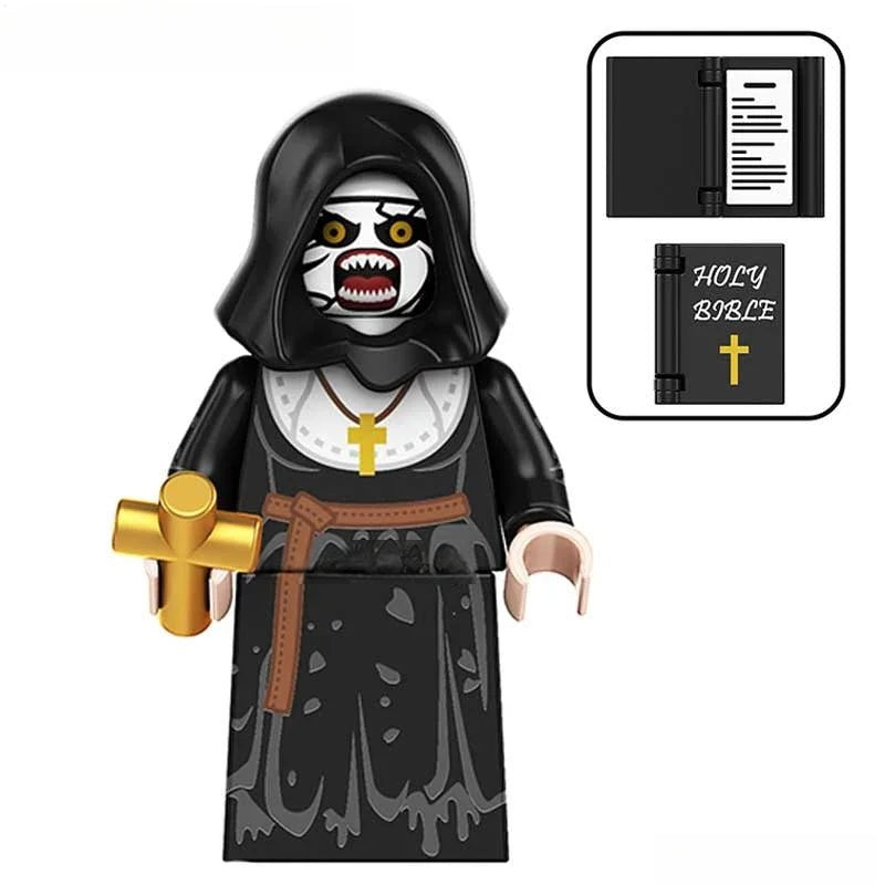The Nun Valak Lego Horror Movie Minifigures Custom Toys 2